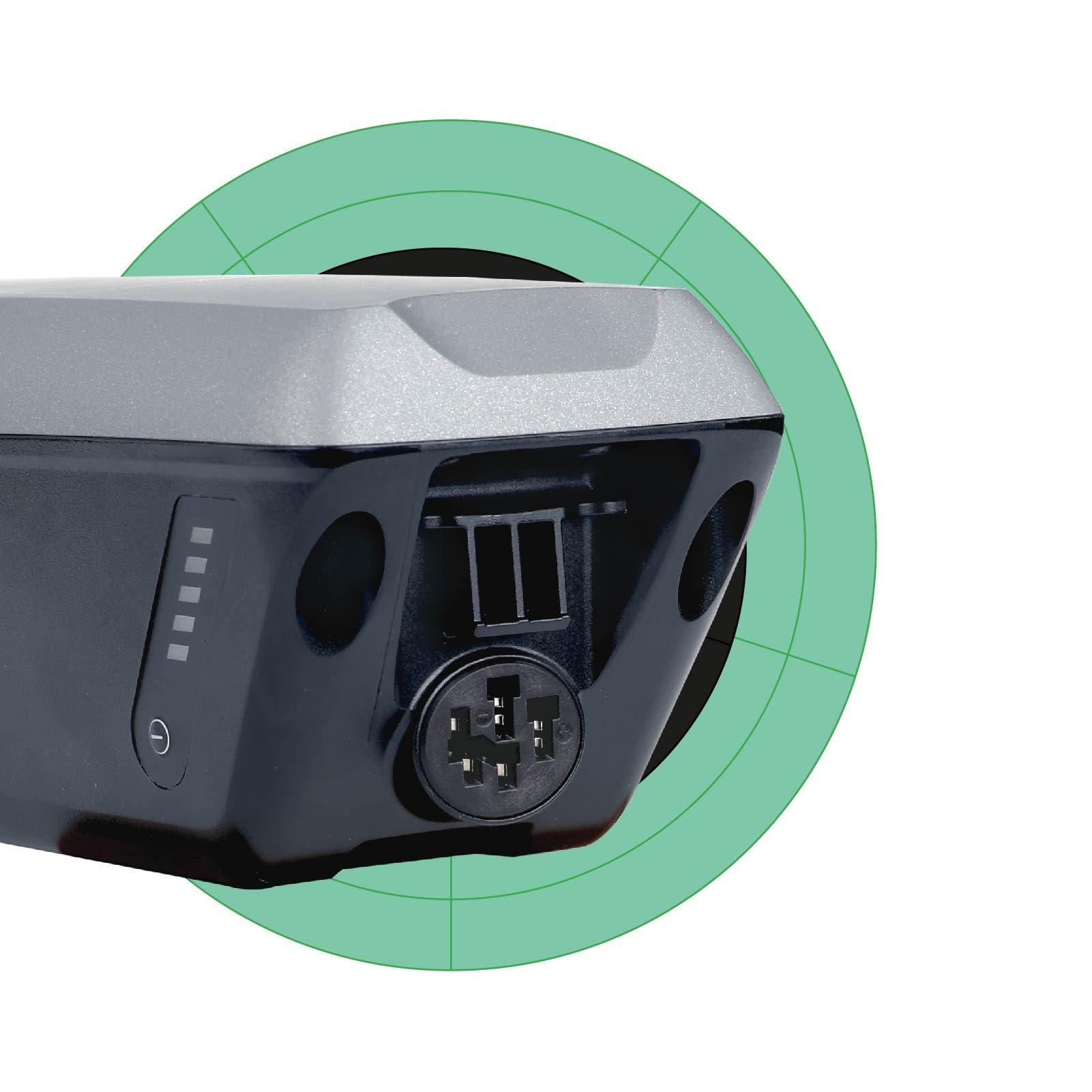 Batteria per e-Bike 36 V 12 Ah agli ioni di litio, sostitutiva per Bosch PowerPack 400, sistema Smart Frame