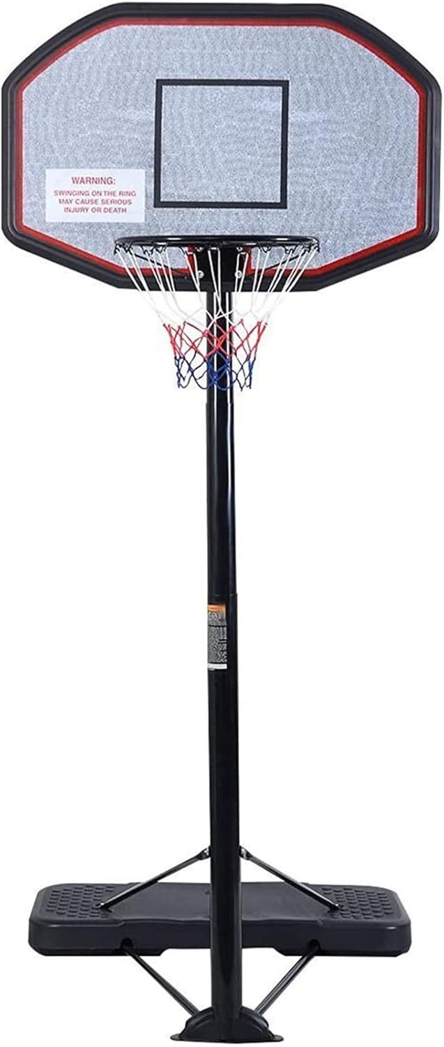 KL KLB Sport Portable Basketball Hoop System Height Adjustable Basketball Stand for Kids Adults Indoor Outdoor w/Wheels, 43 Inch Backboard : Sports & Outdoors