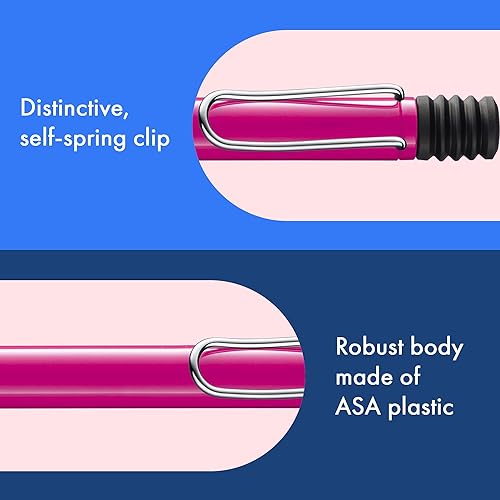 Miniatura 4 de Lamy Safari 1225551 Model 213 - Bolígrafo de punta redonda, color rosa