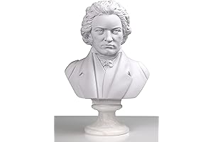 Beethoven Bust Statue Famous Musician Sculpture