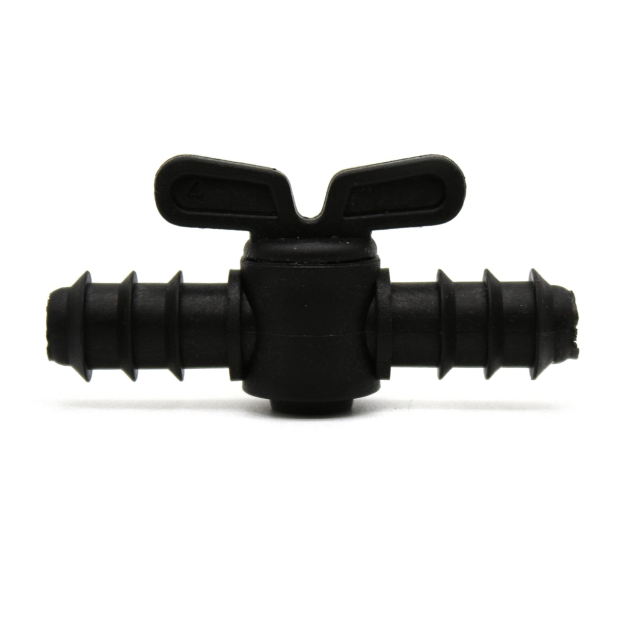Cofan Válvula de riego en color negro | Apto para manguera y nebulizador | Uso recomendado para jardinería, agricultura, hogar y espacios industriales