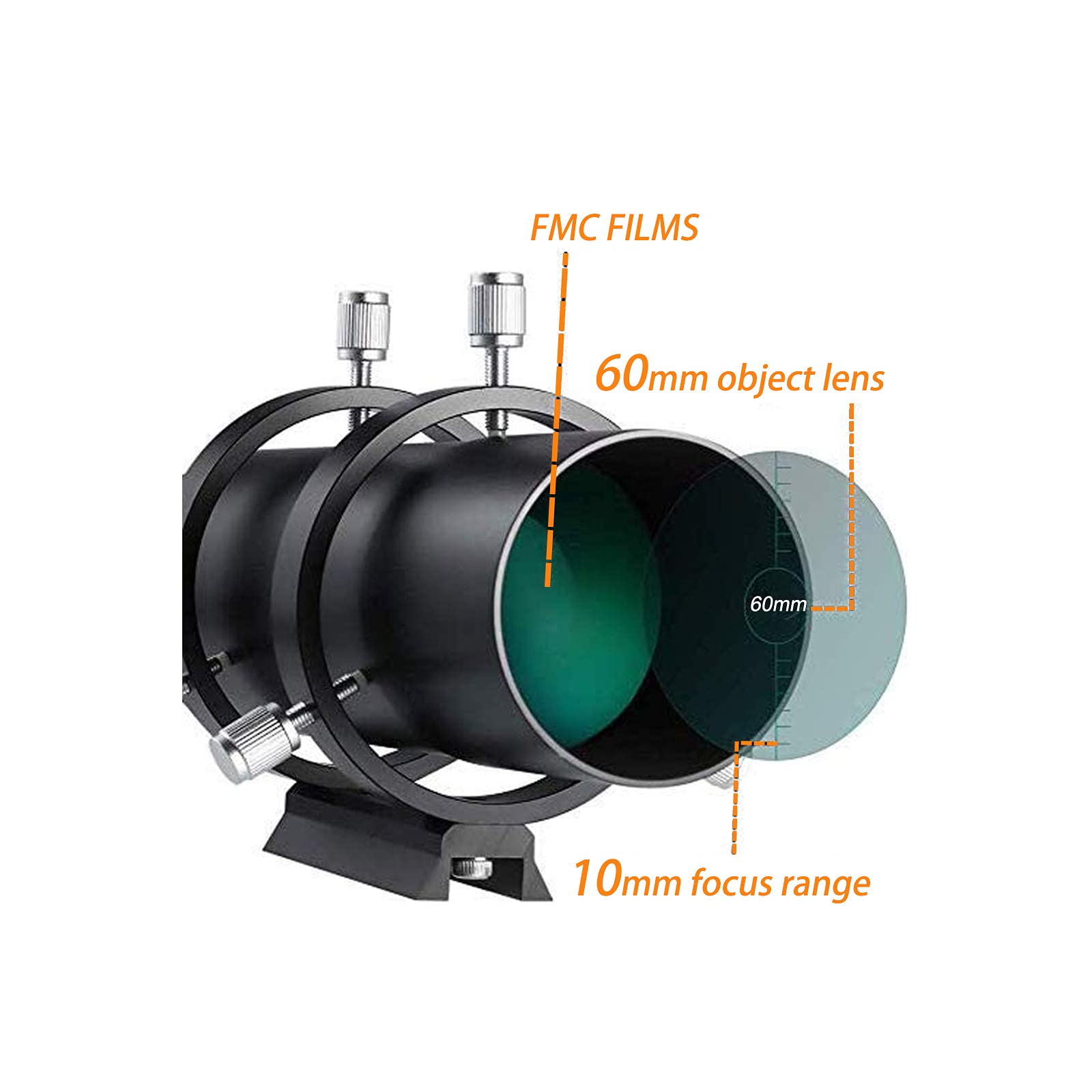 Buy Svbony SV106 Guide Scope 60mm,F4 Finderscope with Helical Focuser for Guiding Finding Stars