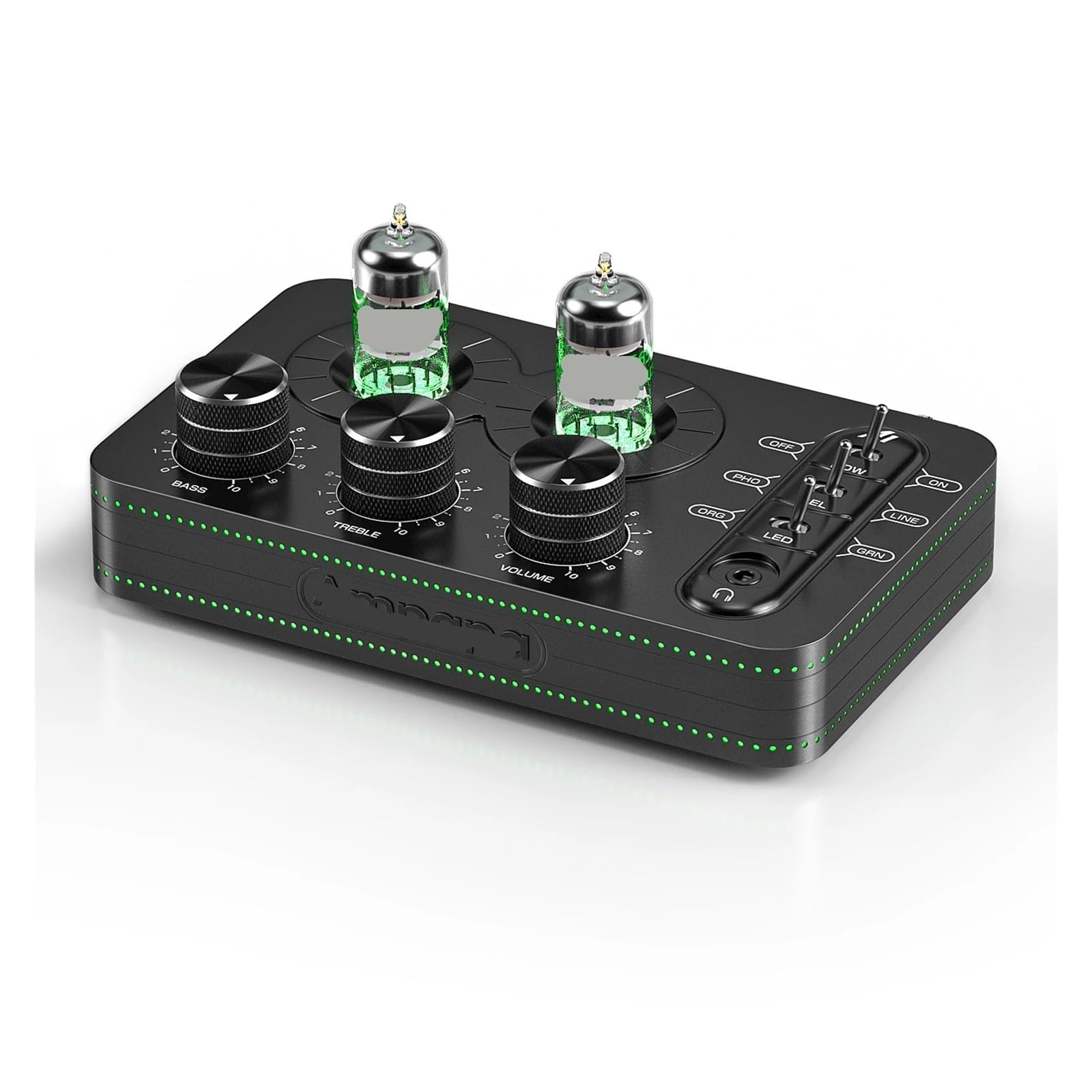 A1 Mini JAN5654 Tube Phono Preamplifier Stereo Desktop Audio Preamplifier HIFI Headphone Amplifier