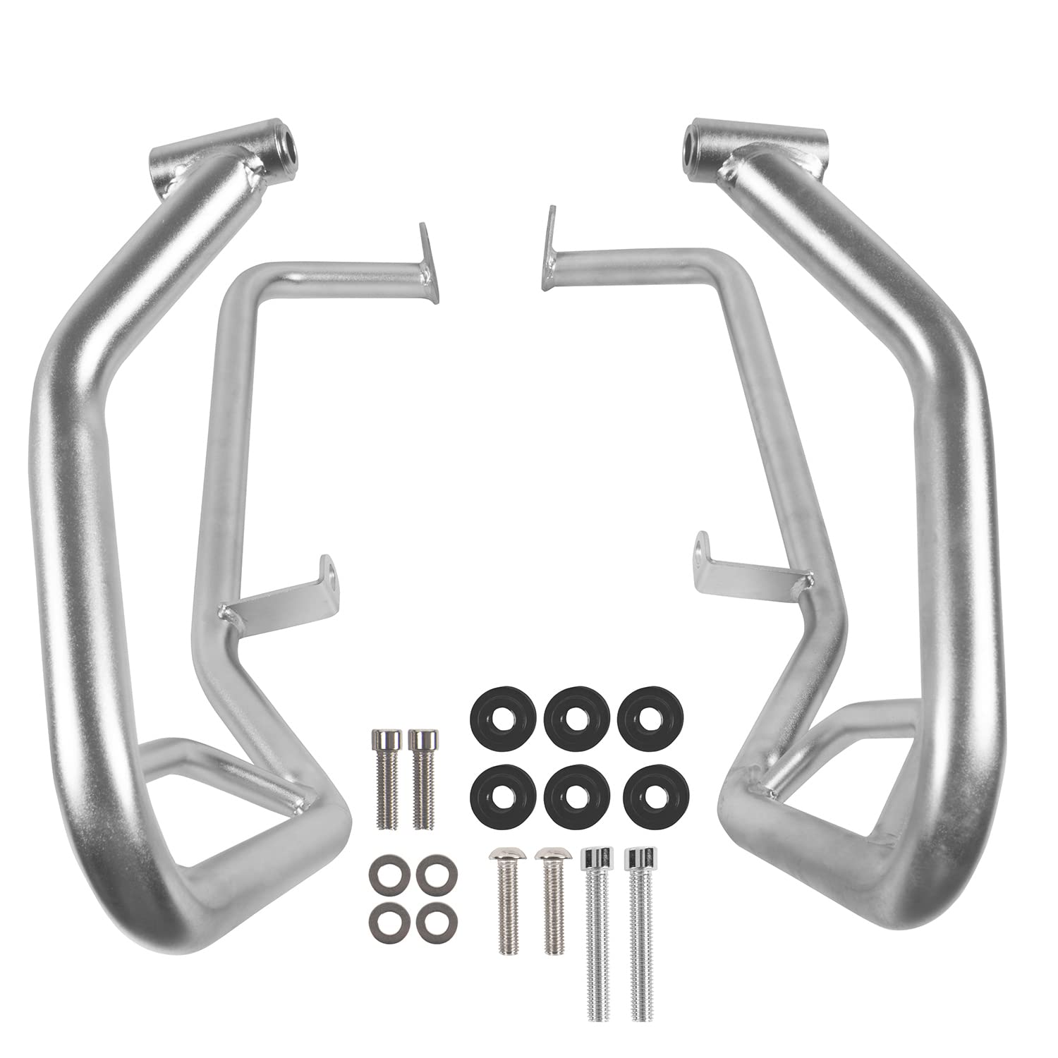 Protector de parachoques de motor de motocicleta barra de choque de autopista X ADV 750 Protector de parachoques contra caídas para Honda X-ADV 750 X ADV750 X ADV X-ADV ADV 750 21-23 (Bajo-Plata)