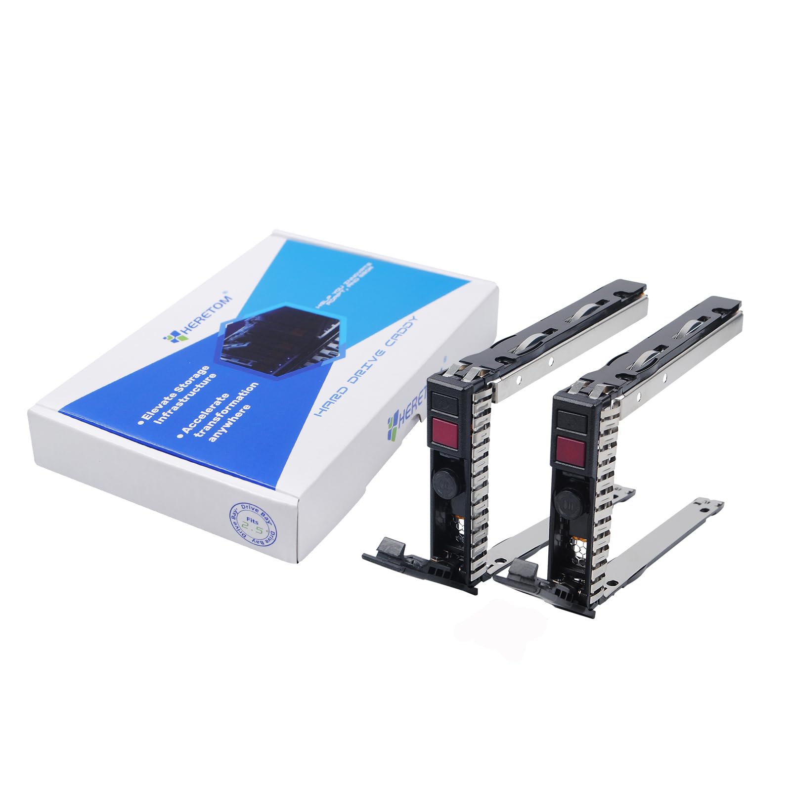 Maravi Canada 3.5インチ ハードドライブトレイキャディ HP Apollo 4200 4510 StoreEasy 1650 G9 Gen9 ML30 ML110 ML350 G10 GEN10 SAS SATA 774026-001 797520- Maravi Canada 3.5インチ ハードドライブトレイキャディ HP Apollo