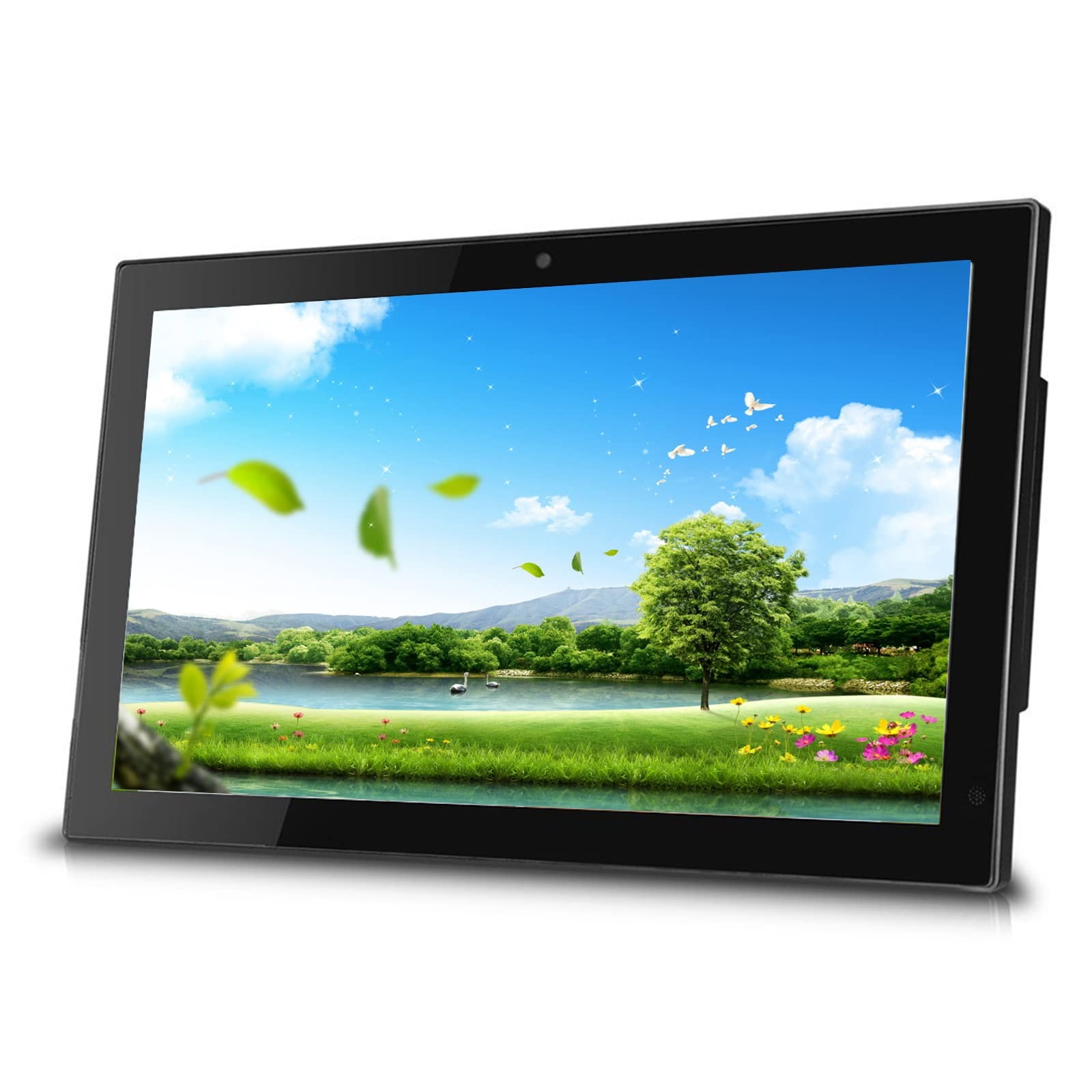 Digital Photo Frame, 21.5 inche, IP creen HD reolution 1920x1080, video advertiing machine, Whiteh remote control