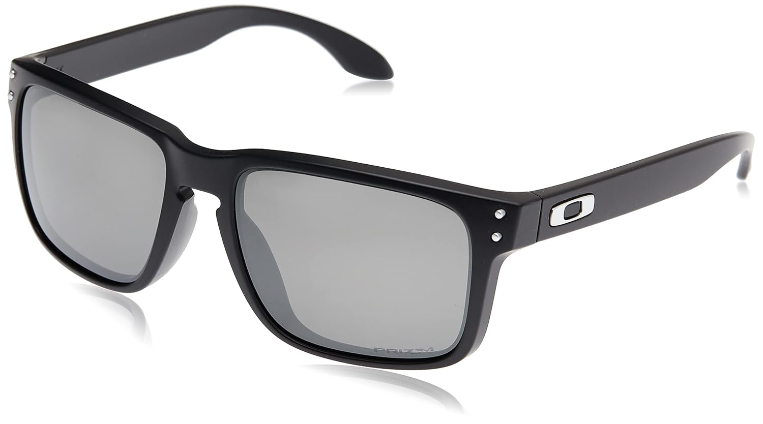 Oakley Mens Holbrook Asian Fit Polarized Sunglasses, Matte Black/Prizm