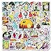 Più tardi Rick e Morty cartoon graffiti adesivi valigia computer portatile scooter frigorifero decorazione adesivi 51PCS