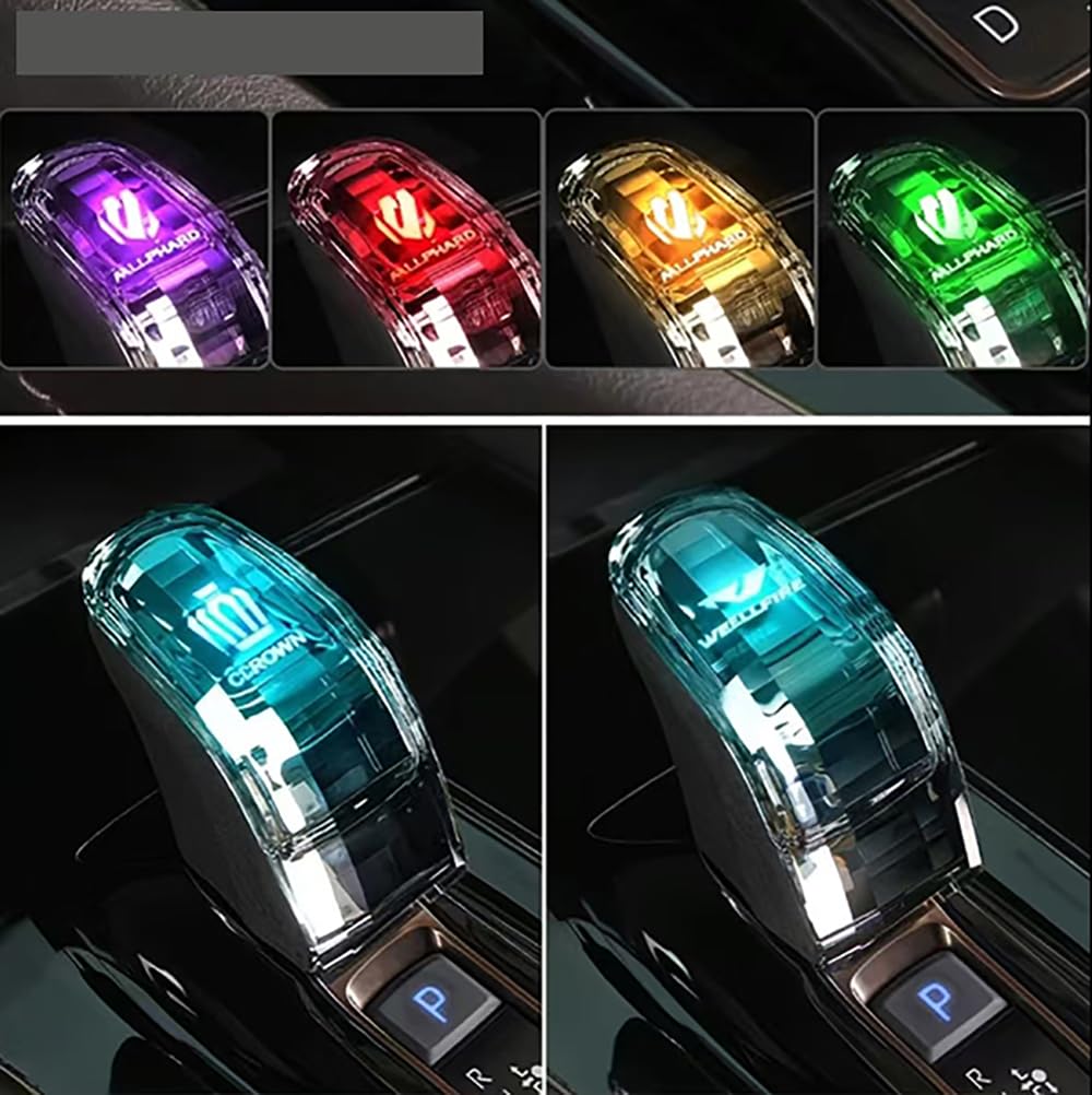 ALPHARD アルファードLED シフトノブ 7色点灯 Amazon.co.jp: アルファード 40系 シフトノブ シフトギア シフトレバー