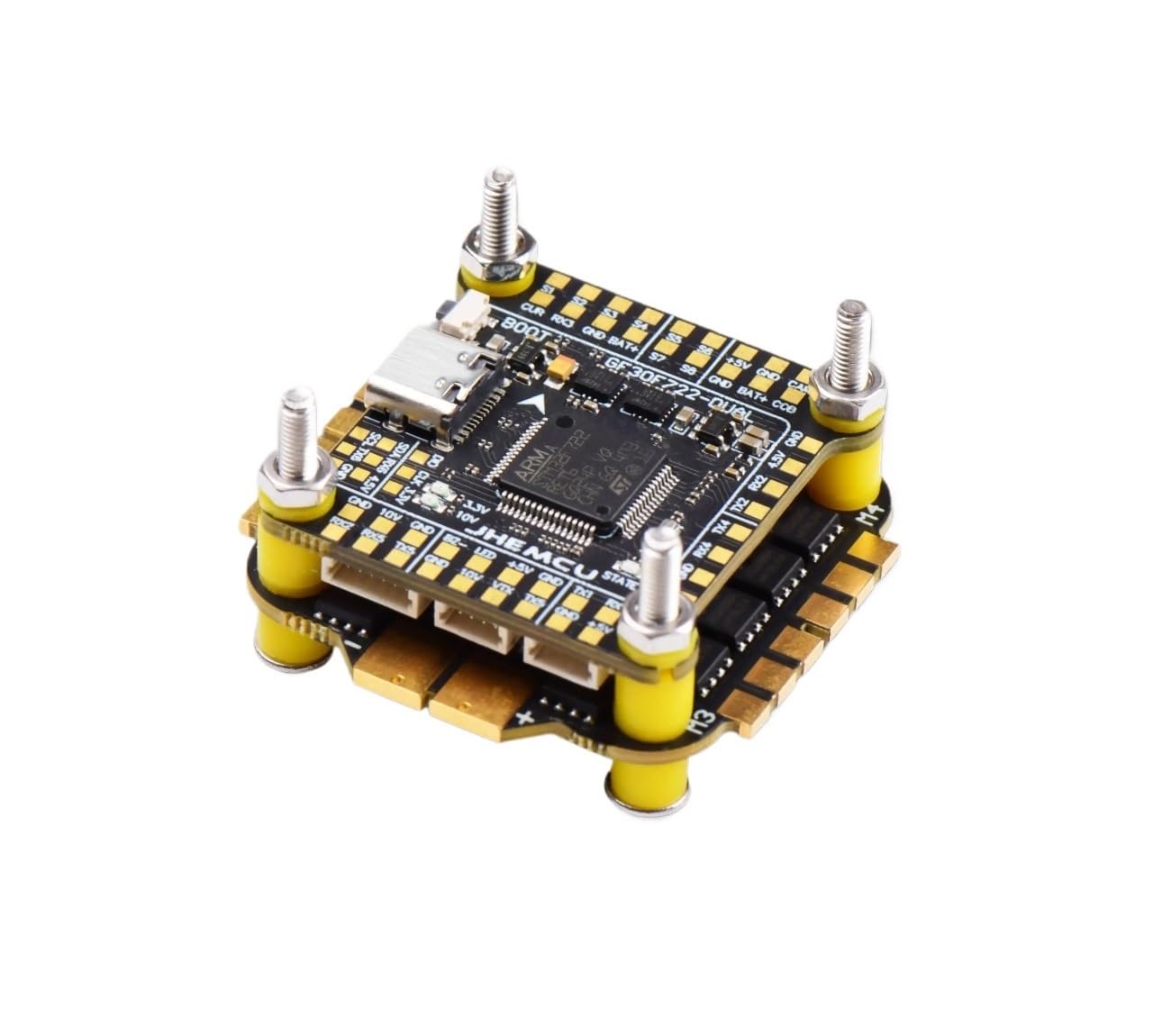 per JHEMCU F7 per Stack F722 Dual Flight Controller con RuiBet 60A ESC 3-6S 30,5 * 30,5 mm per RC per FPV Freestyle Drone