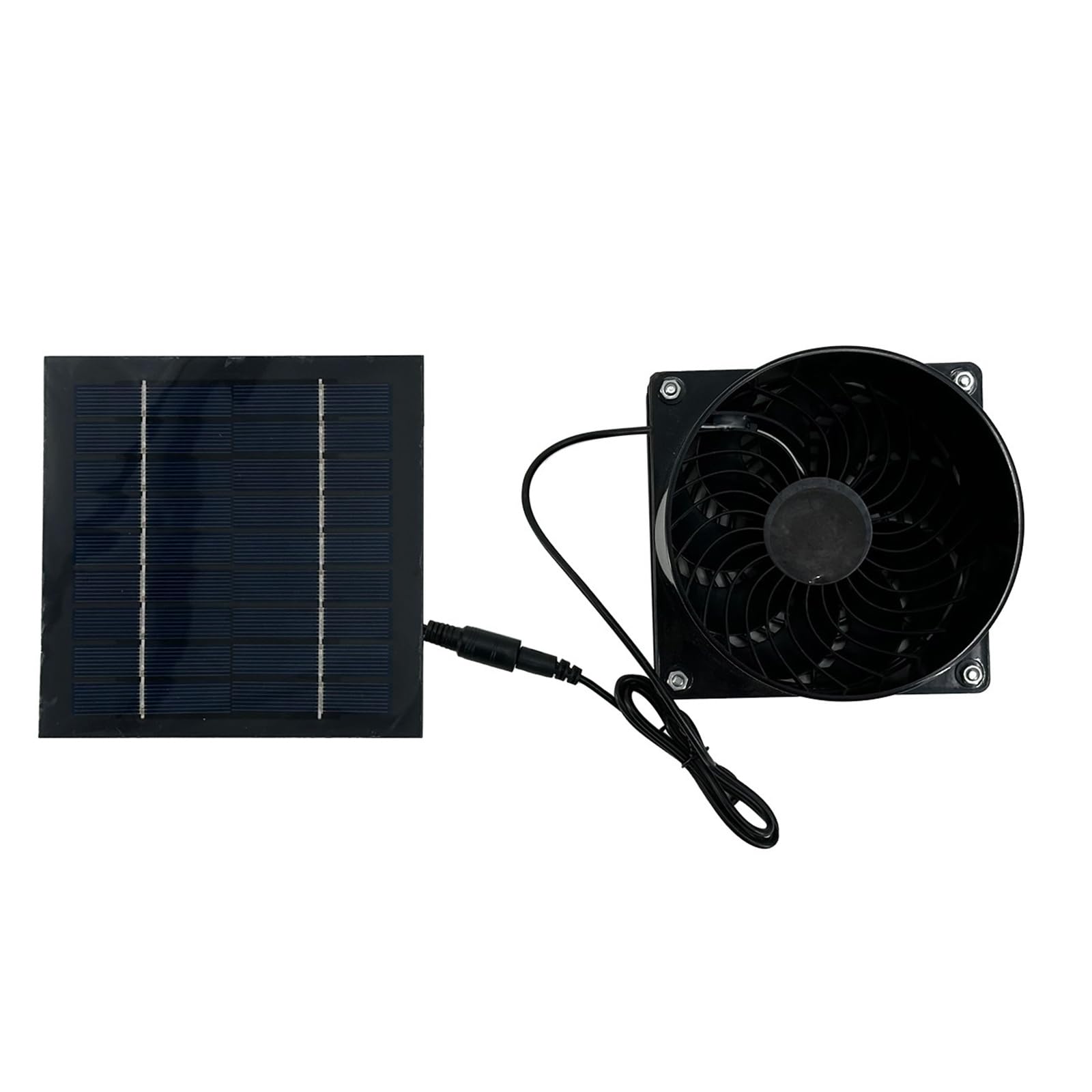 Ljhnba Multicolor 5W Solar Ventilation Fan Solar Energy Ventilation Solution Suitable For Small Space Like Sheds And Pet Enclosures Exhaust Fan