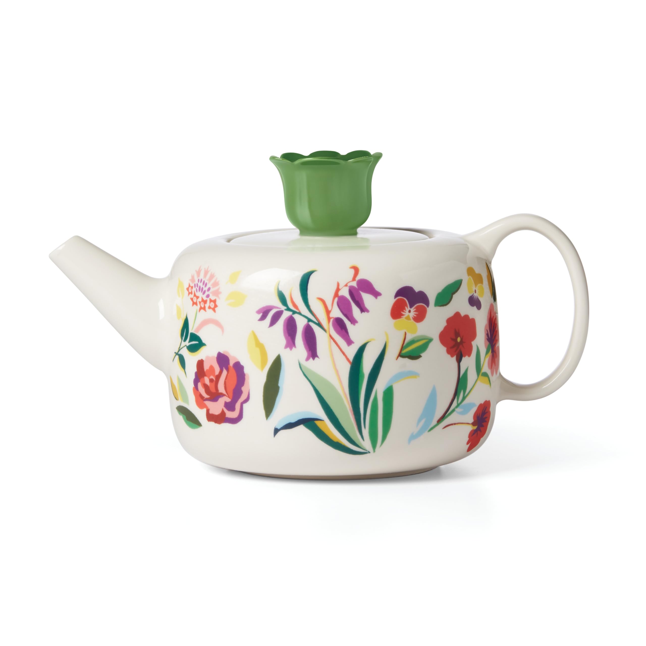 Kate Spade New YorkGarden Floral Teapot, one size, White
