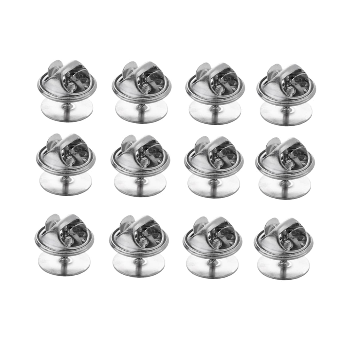 SHINEOFI 300piezas Alfileres De y Remaches De Base De Níquel Para Manualidades y Joyas