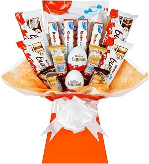 Chocolate Bouquet Hamper Full of Kinder Chocolate - The Perfect Chocolate Gift