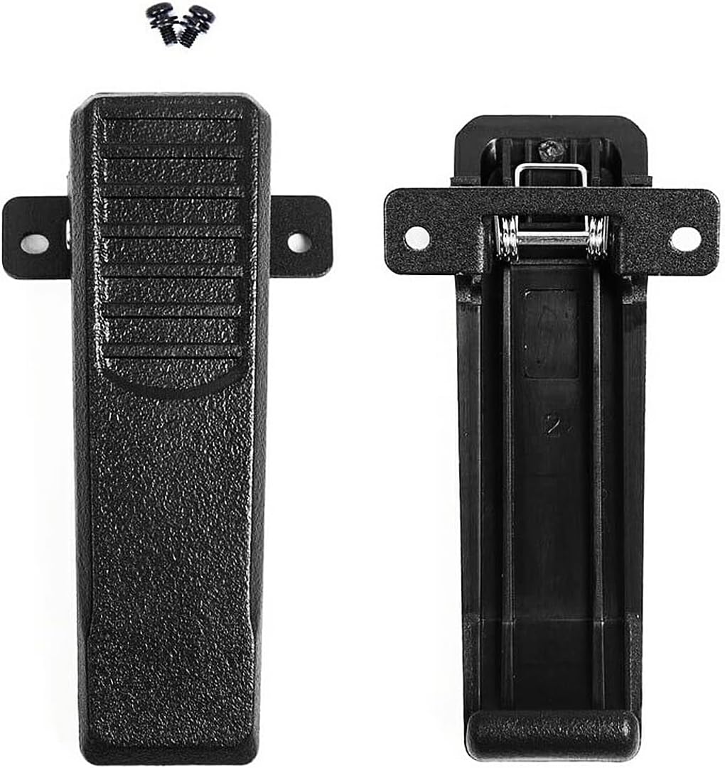 AnyTone Replacement Belt Clip for AnyTone AT-D878UV Plus,D878UV,D868UV,D858,BTECH DMR-6X2,Original 2Pcs.