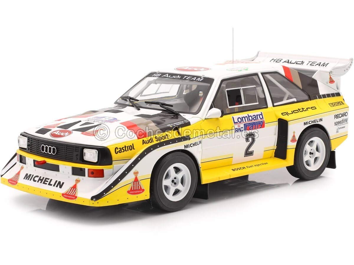 Amazon | イクソ 1/18 アウディ スポーツ クワトロ S1 1985 RACラリー