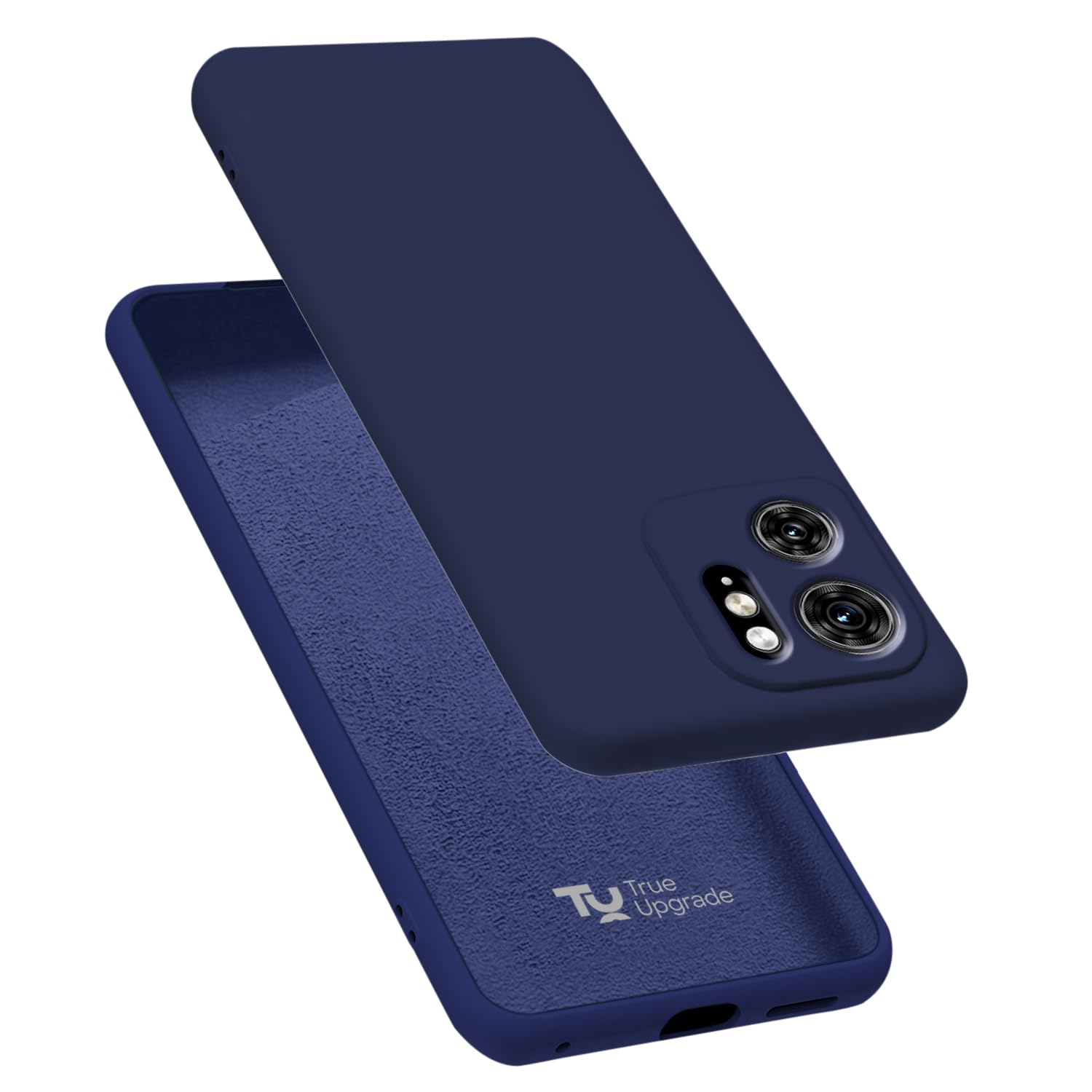 TRUEUPGRADE Compatible for Motorola Moto Edge 40 5G Cover Case | Soft Silicon Rubberised Cover |Camera Protection Bump Back Cover for Motorola Moto Edge 40 5G (Blue) (B0CK5M3CT1) Amazon Price History, Amazon Price Tracker