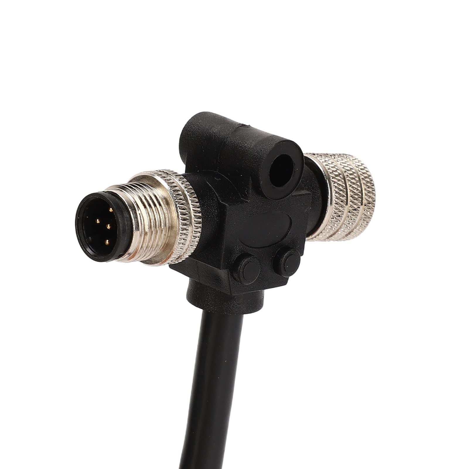Yinhing Przewód T Connector NMEA 2000 1M 4 Porty Tee 3A IP67 5 Pin Gwint,