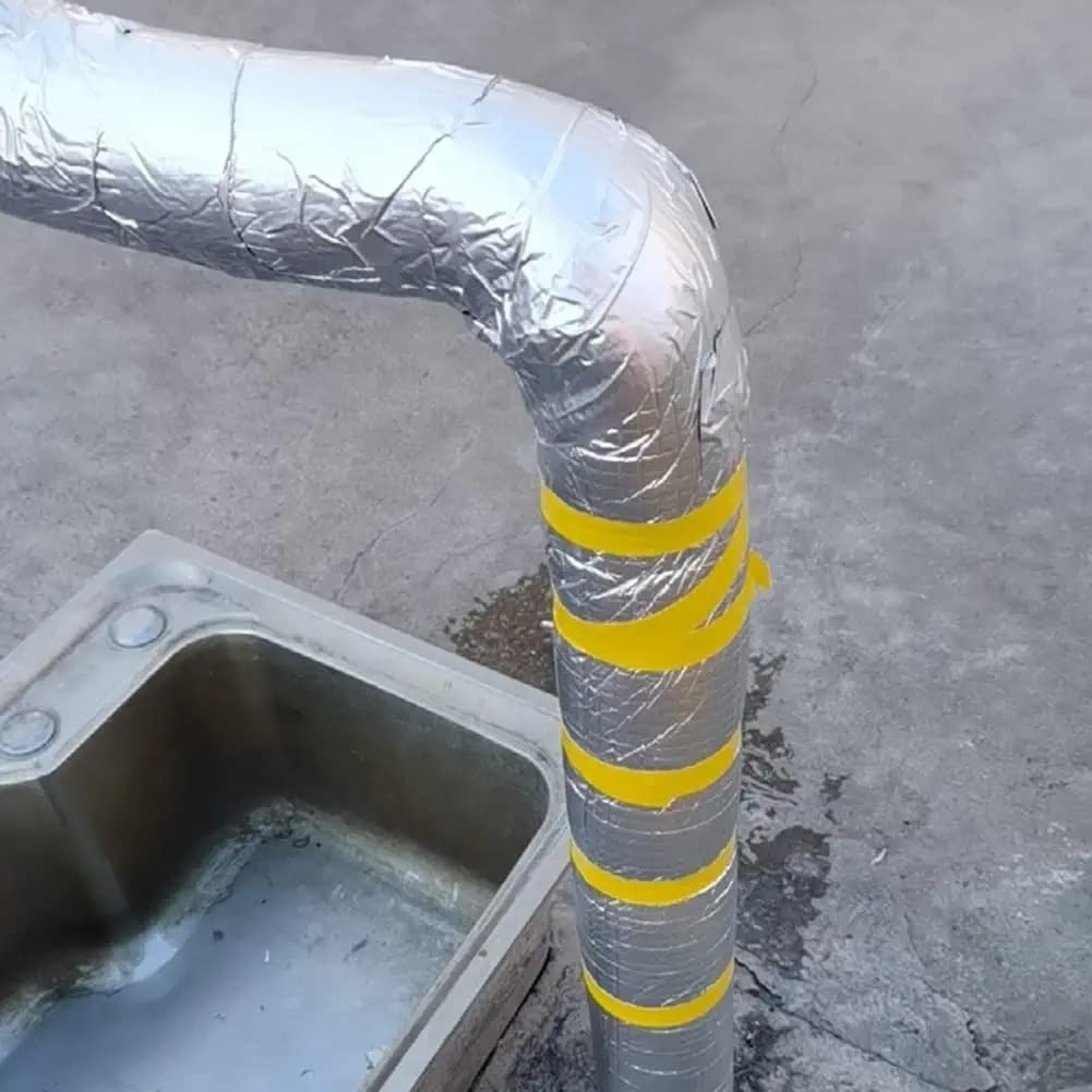 Engrosada Aislamiento de tuberías, Tubo de Aislamiento Elástico Flexible Caucho, Tubo de Aislamiento térmico Anticongelante, Aislamiento De Tuberías 22~219 Mm ID X15/30mm De Espesor