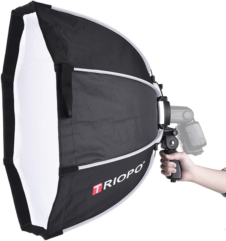 Buy 1 get 1 Andoer 65cm Foldable 8-Pole Octagon Softbox with Soft Cloth Handle for Godox Yongnuo Andoer On-Camera Flash Light 80% Off Discount Andoer 65cm Foldable 8-Pole Octagon Softbox with Soft Cloth Handle for Godox Yongnuo Andoer On-Camera Flash Light
