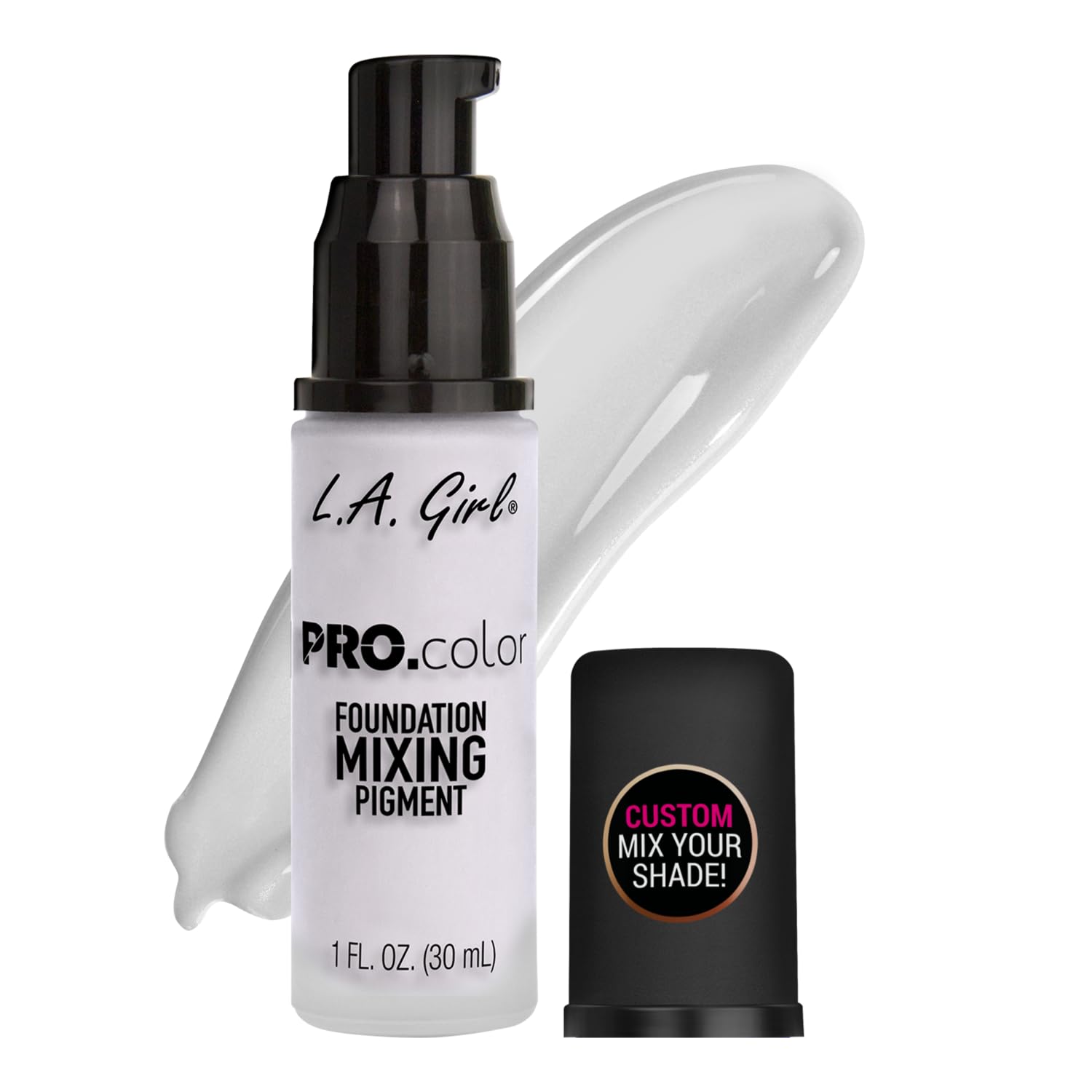 L.A. Girl Pro Color Foundation Mixing Pigment, White GLM711N