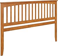 Vista 22 de Atlantic, muebles con cabecera tipo Mission, Madera, Espresso