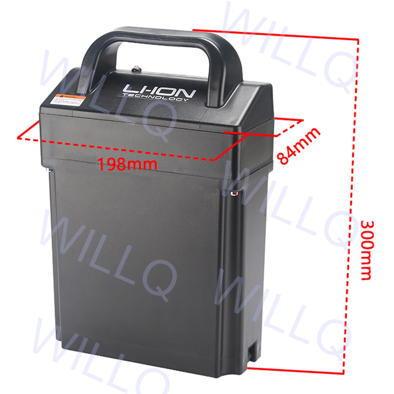 24-Volt-Gabelstaplerbatterie, 24 V 20 Ah Lithium-Eisenphosphat-Batterie als Ersatz für den Motor des Elektro-Hubwagens MT12/EPT12.