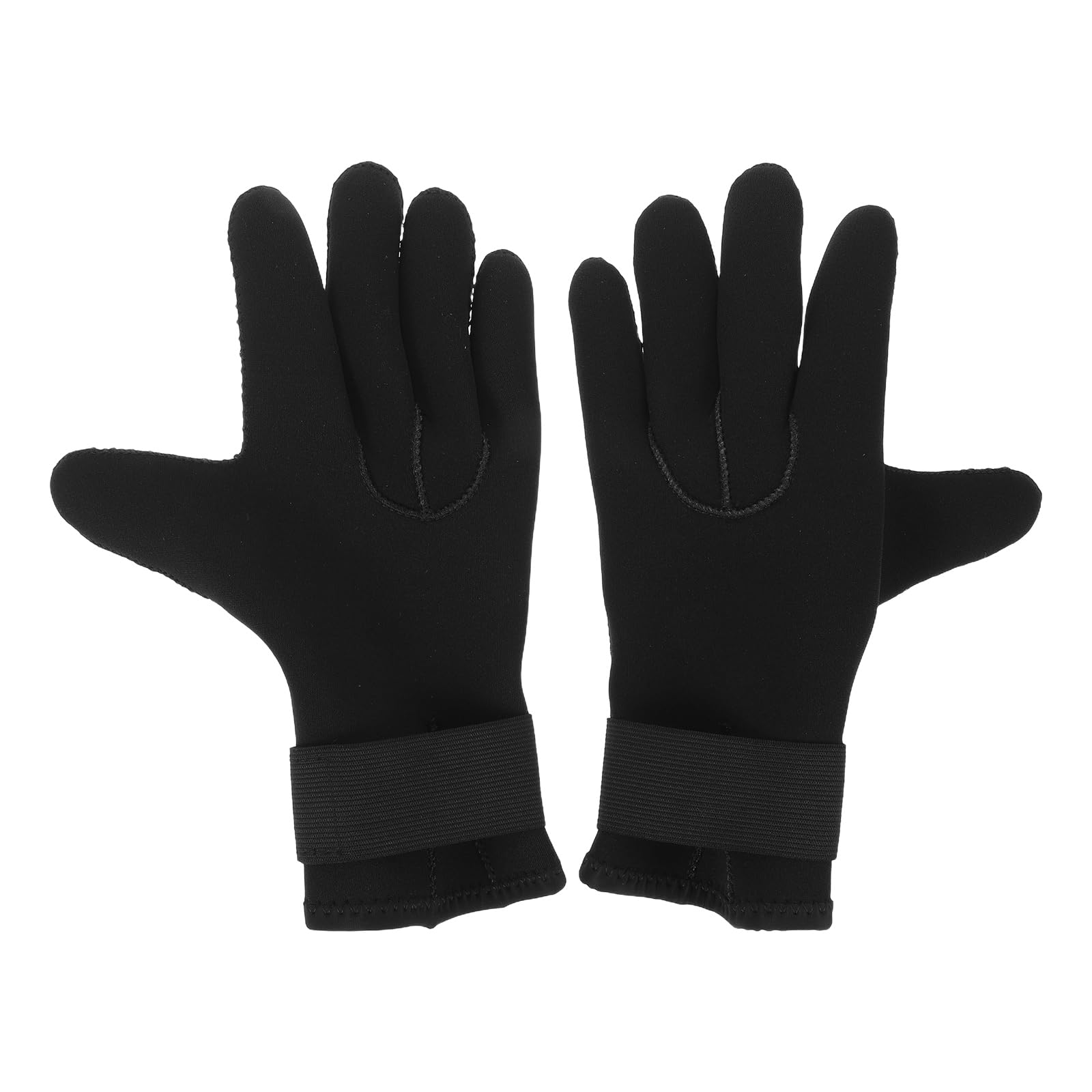 TOYANDONA Guantes de Agua de Neopreno de Cinco Dedos, cálidos, para Buceo de Invierno, para Hombres y Mujeres, para Pesca de cangrejos, esnórquel, Surf y Otros Deportes acuáticos.