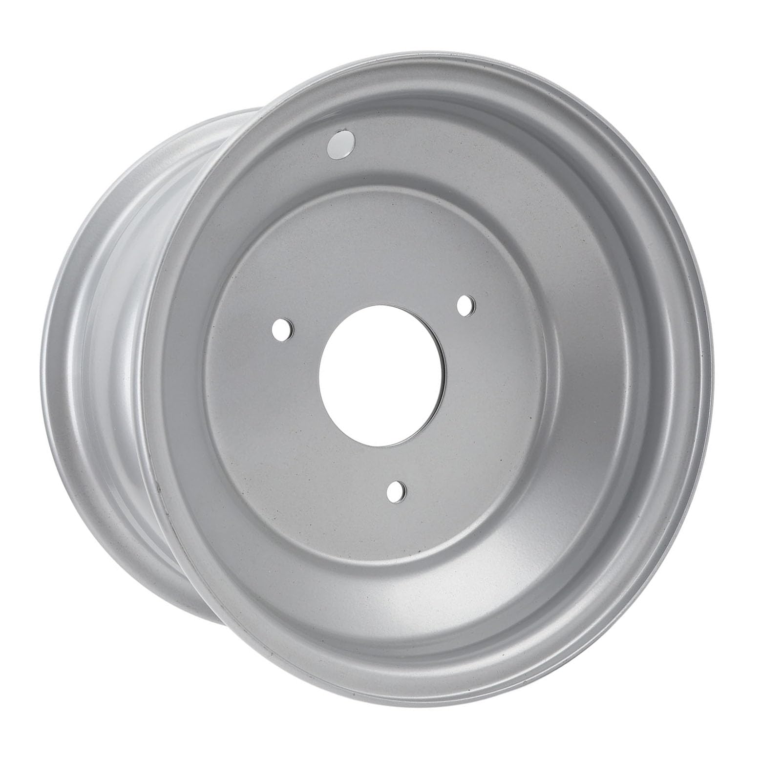 Drfeify Jante de Roue de VTT, Construction en Alliage d'aluminium, Moyeu de Roue de 8 Pouces, 3 Trous, Idéale pour les VTT, les Karts et les Buggies de Plage (Largeur avant 140 mm / 5,5 pouces)