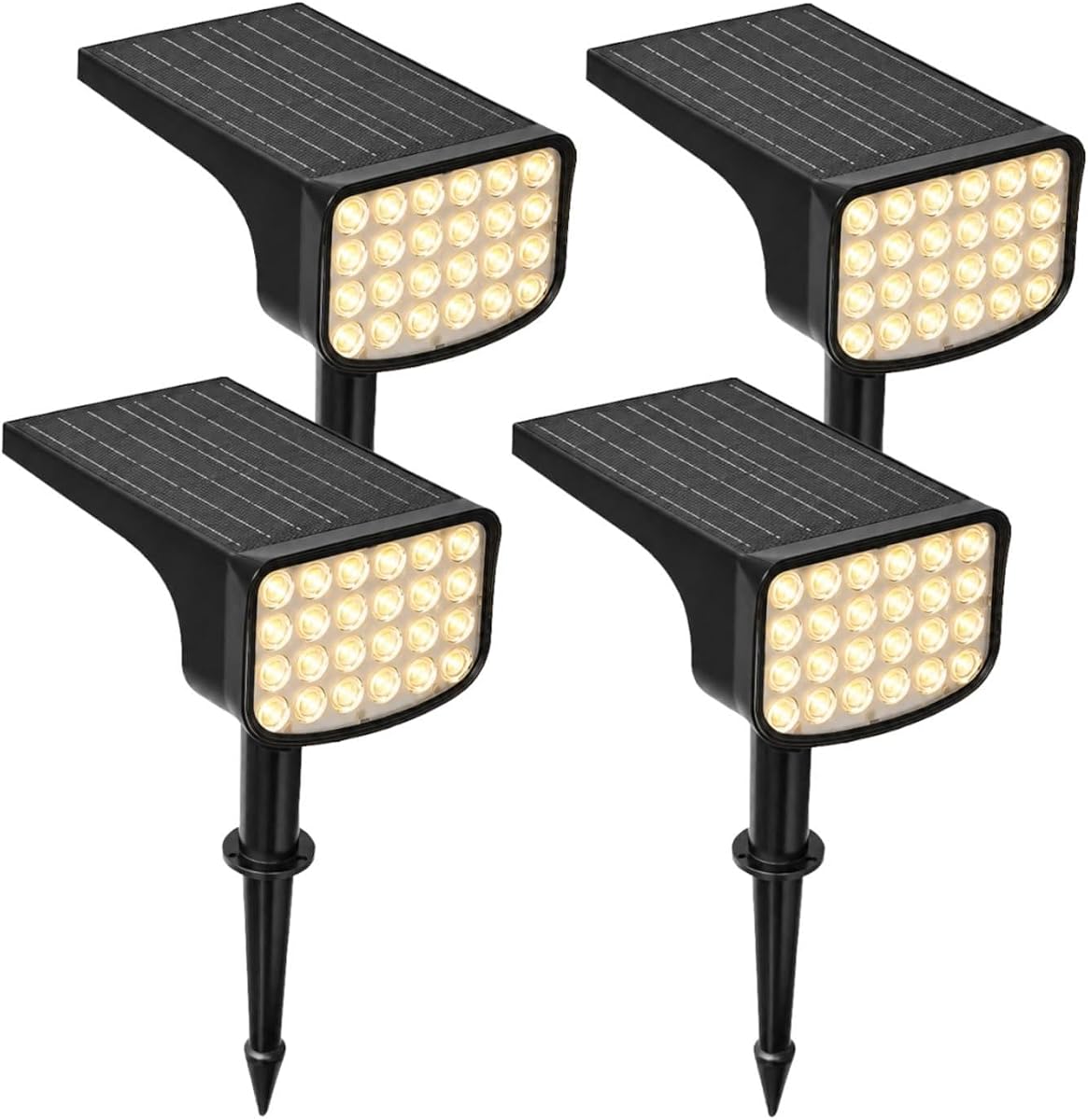 Super Bright Solar Lights Outdoor App Control