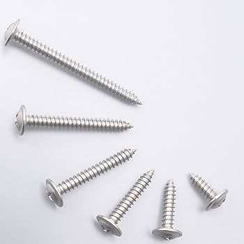 Amazon.co.jp: JEGONFRI 250psc #8 x 1/5.1 cm 410 ステンレス