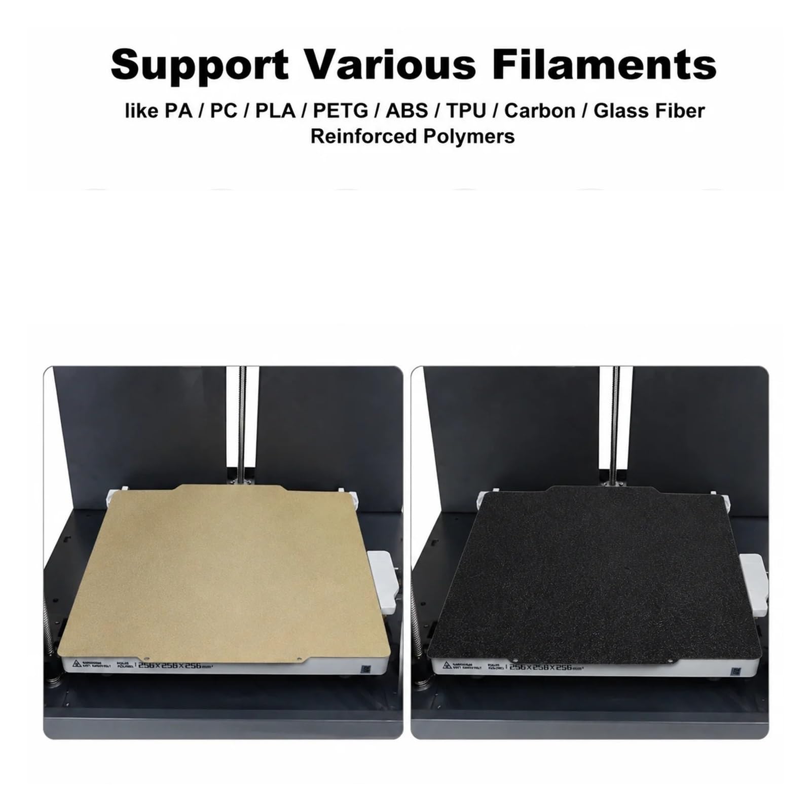 Piastra PEI PET PEO doppio lato, compatibile con Flashforge, Creator 5 PRO
