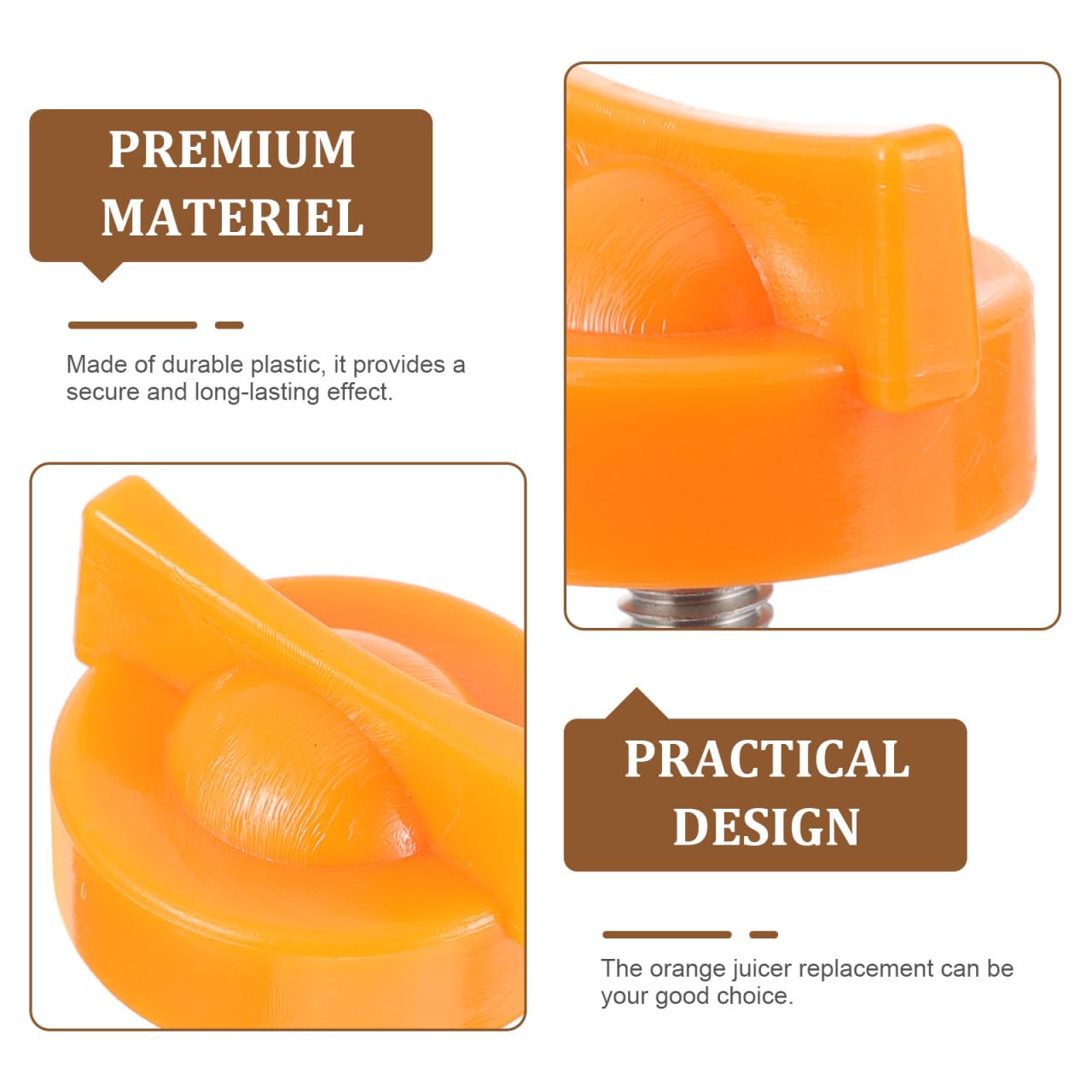 Anneome Tornillo De Repuesto Para Exprimidor De Limón Manual 1.57X1.57X5.35In Accesorio De Reparación Para Exprimidor De Zumo De Naranja Electrico Ideal Para Hogar Y Restaurantes