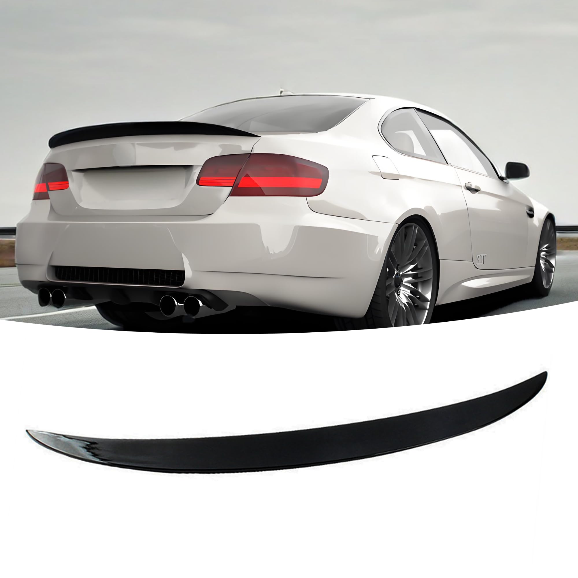 Passend Für BMW 3er Coupe 335i 320i 325i 316i 318i 325d, 3.0 Heckspoiler Spoiler