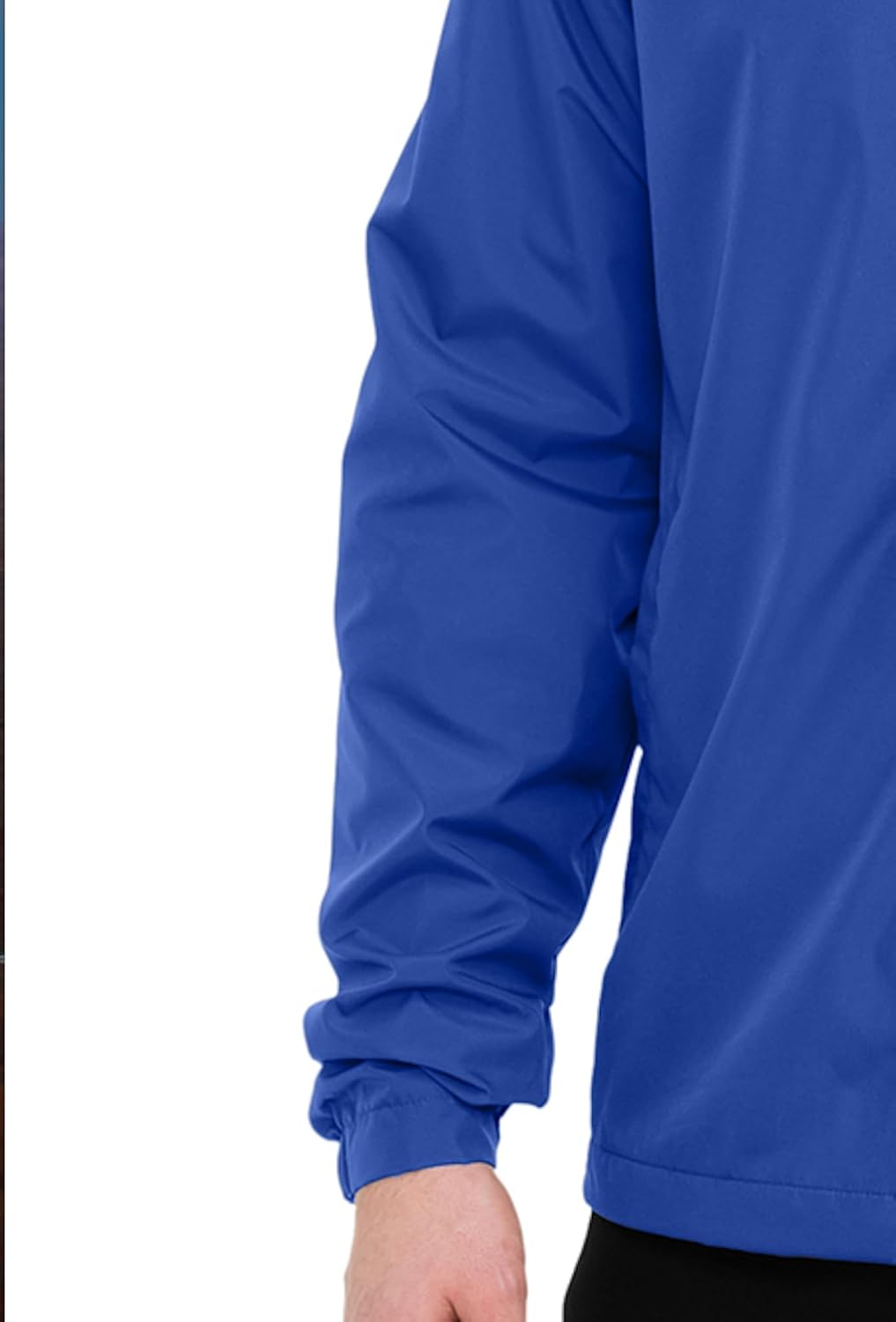 AFC Men’s Lightweight Windbreaker With Hood Water Resistant Lg to 6x Big & Tall - Image 5