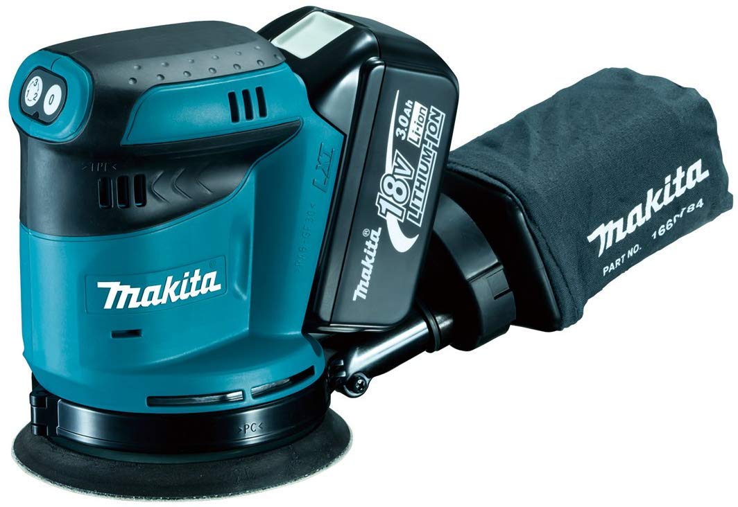マキタ  充電式ランダムオービットサンダ BO180D xob01 Amazon | マキタ(Makita) 充電式ランダムオービットサンダ 18V (本体
