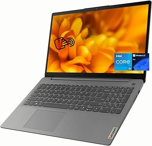 Lenovo Ideapad 3i Touch - Laptop con pantalla FHD de 15.6 pulgadas, Intel 4-Core i5-1135G7 de 11 generación, gráficos Intel Iris Xe, 8 GB de RAM,
