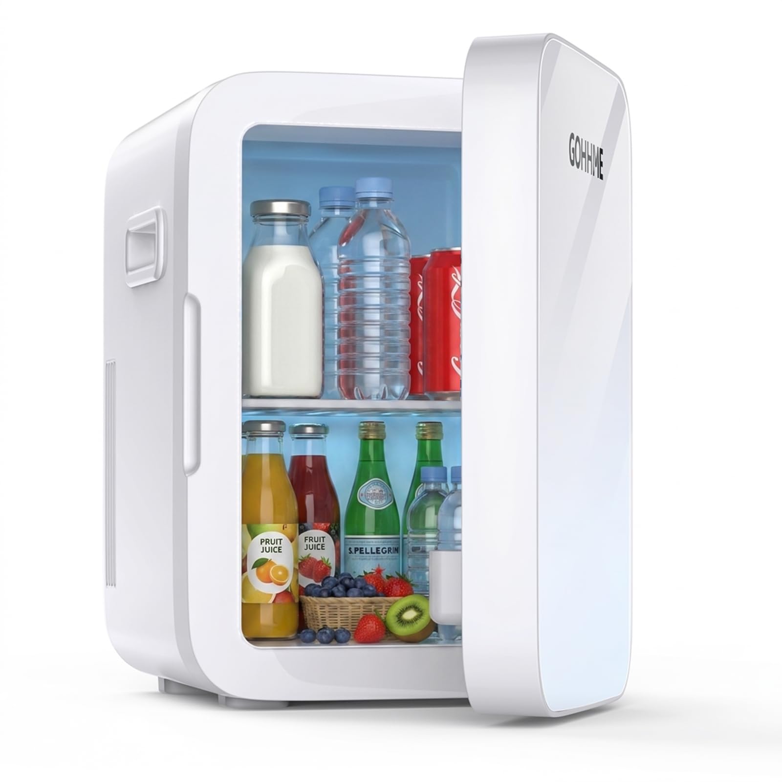 Amazon | GOHHMEミニ冷蔵庫 冷温庫10L 保冷庫&保温庫 小型 冷蔵庫