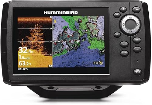 Vista 2 de Humminbird 411670-1 Helix 5 Chirp DI GPS G3 - Buscador de peces