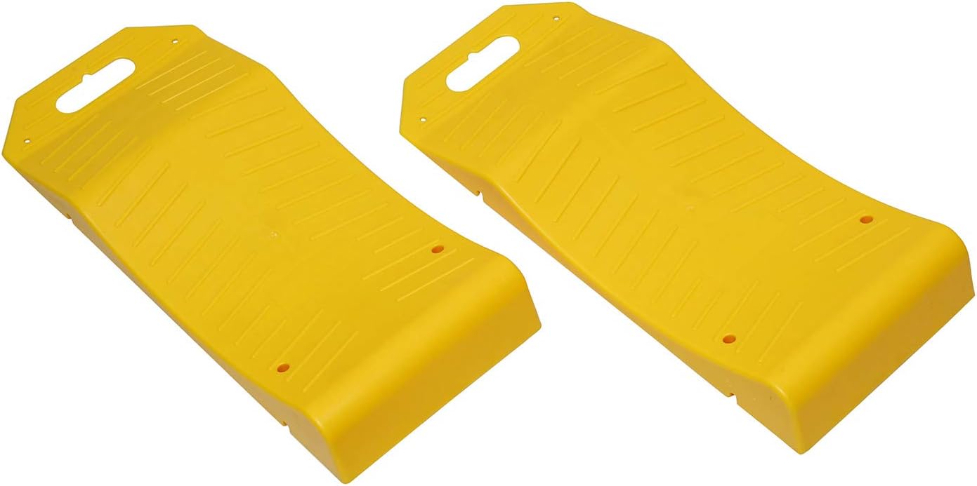 BISupply Tire Saver Ramps – Low Profile Vehicle Storage 2 Pk