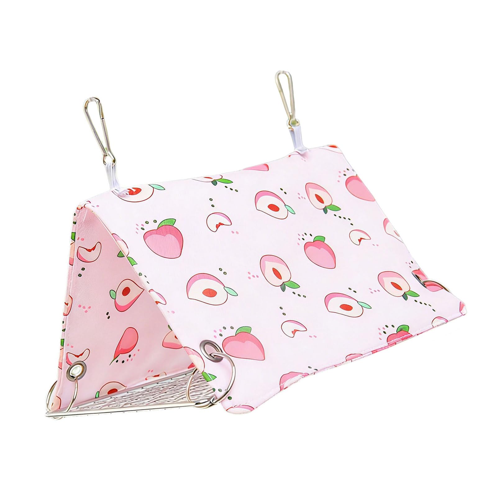 NEWFT Chew Resistant Parrots Nest Summers Cooling Hanging Bed Breathable Bird Tent with Stable Metal Frame For Active Parakeet