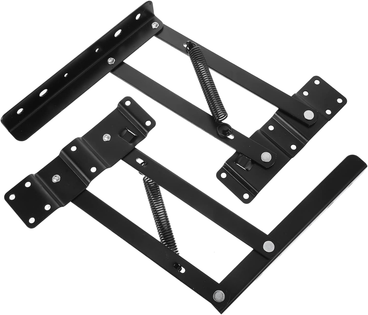 1pair Coffee Table Lifting Frame Hydraulic Spring Hinge for Height Construction for Living Room Furniture and Space-Saving