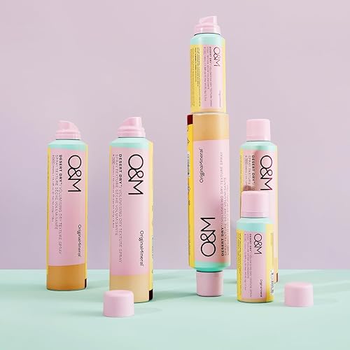 Miniatura 5 de O&M Desert Dry - Spray de textura voluminizante, ligero absorbente de aceite con Lily Pilly y Quandong, añade volumen + textura, vegano, libre de