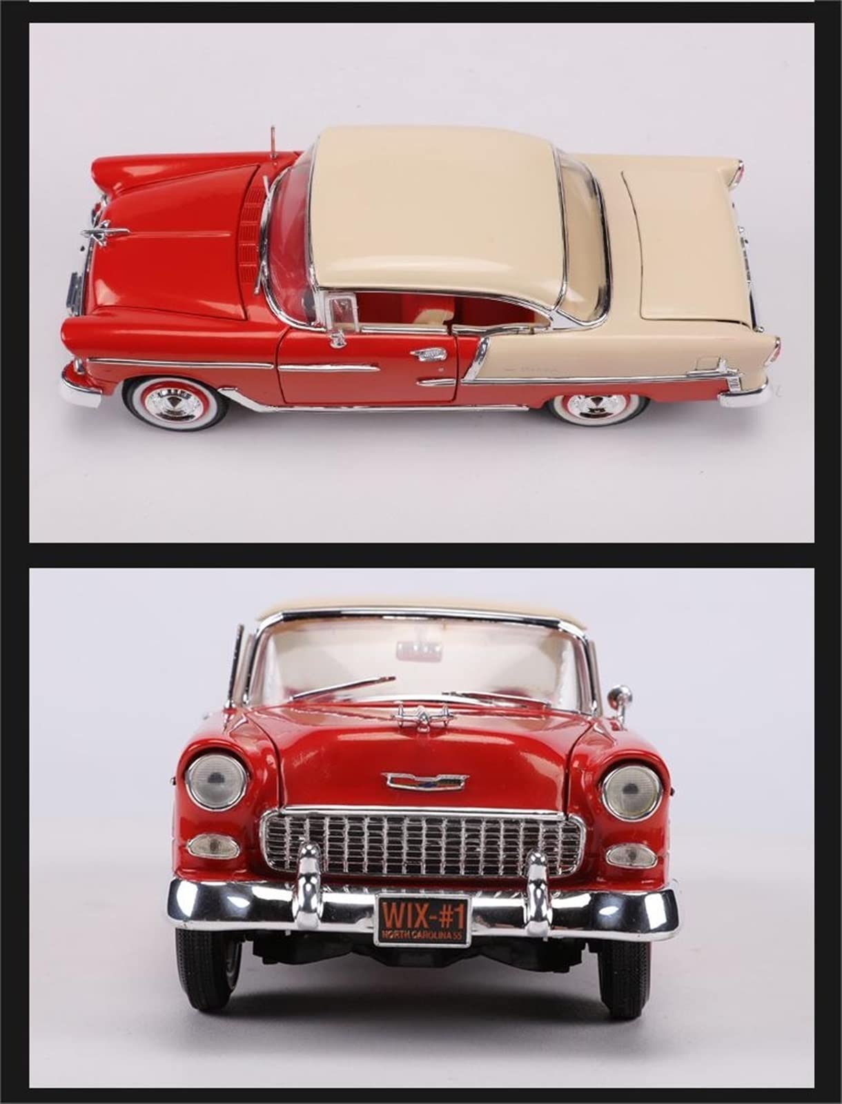 Amazon.co.jp: ミニカー スケールモデルカー 1:24 シボレーベルエア