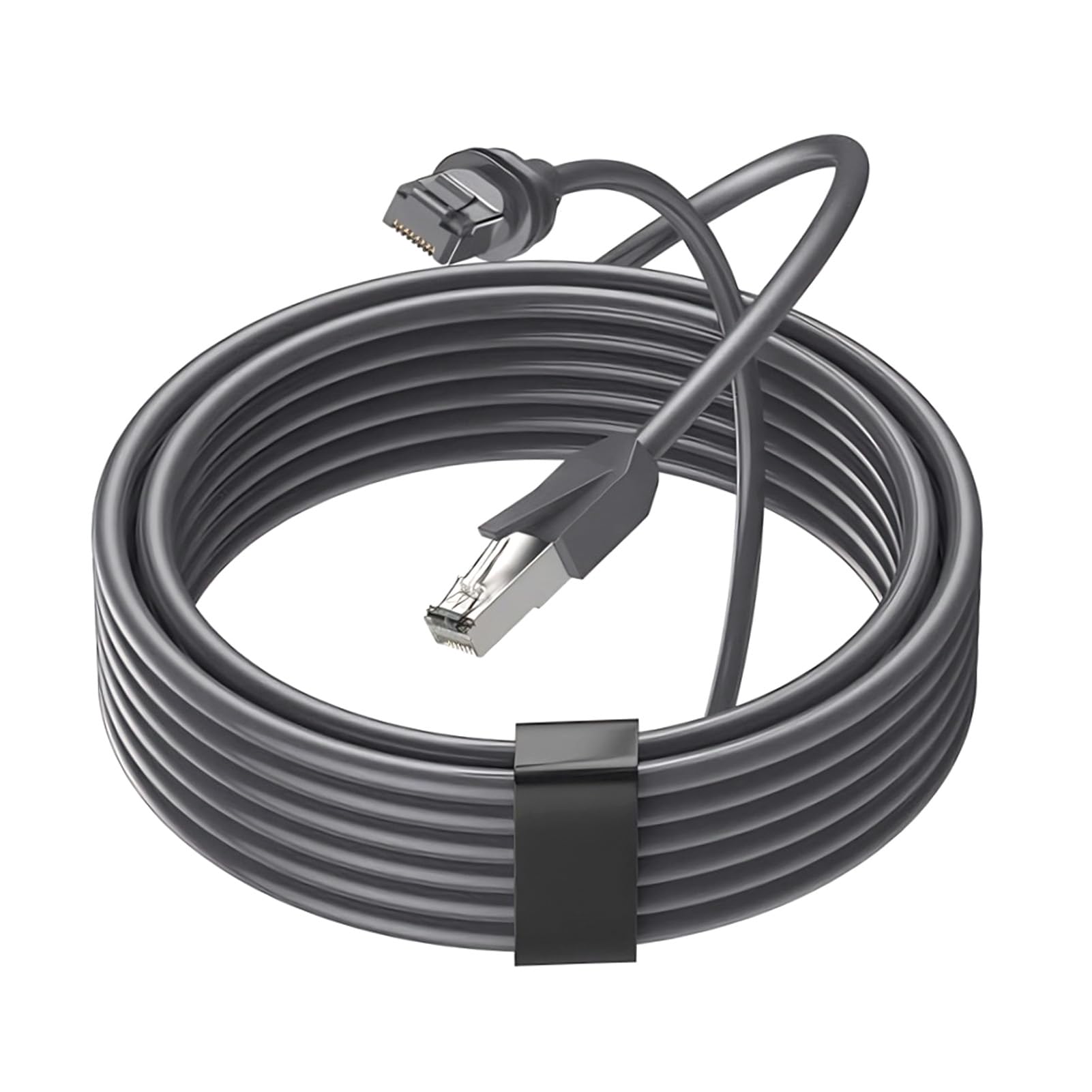 Jiawu Wodoodporny Kabel Antenowy RJ45 Trzeciej Generacji, Szybki Kabel Zamienny o Długości 82 Stóp, do zastosowań Zewnętrznych