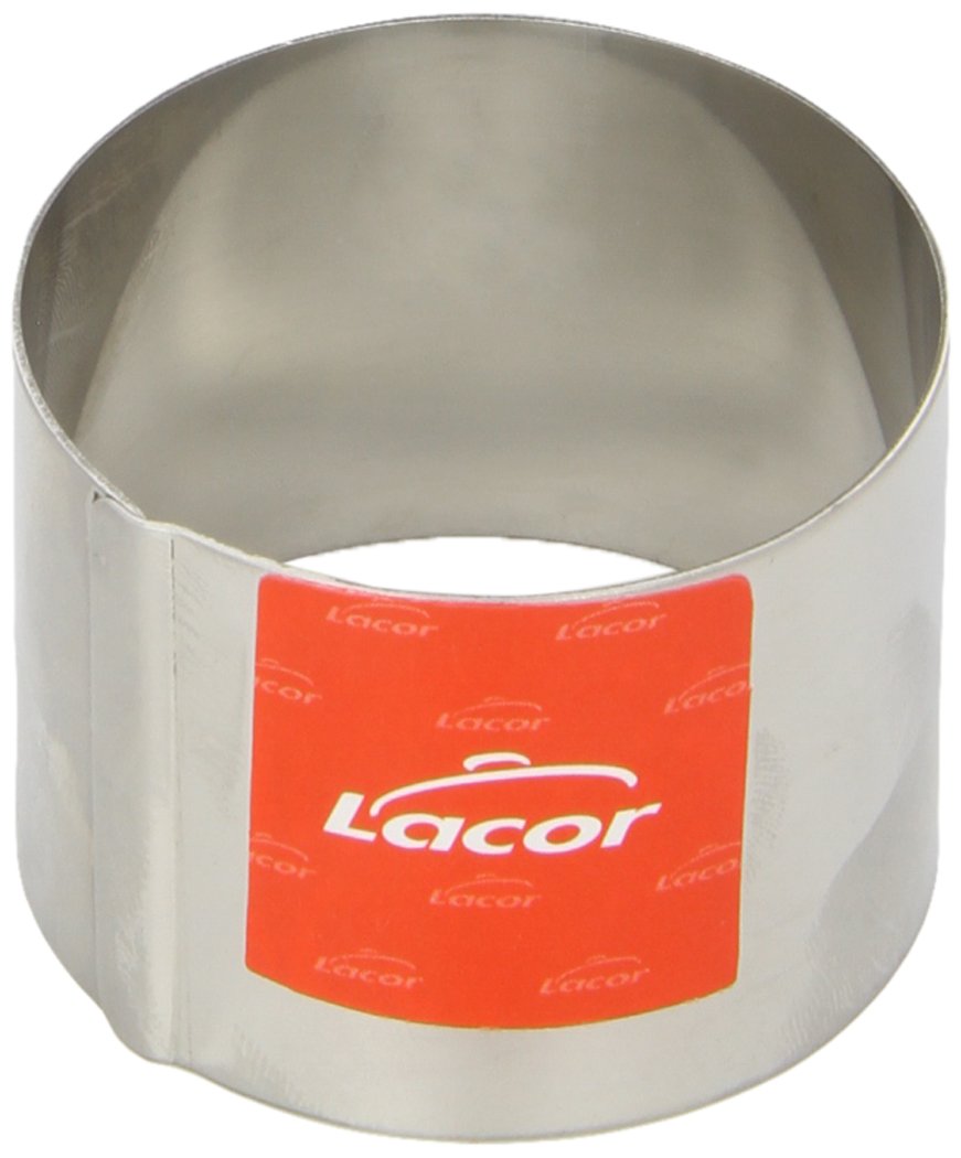Lacor Mouse 68506 - Aro redondo de 6 x 4,​5 cm, inoxidable