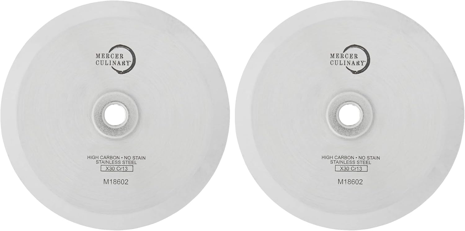 Mercer Culinary Pizza Rocker Knife, 20 Inch, Black Handles