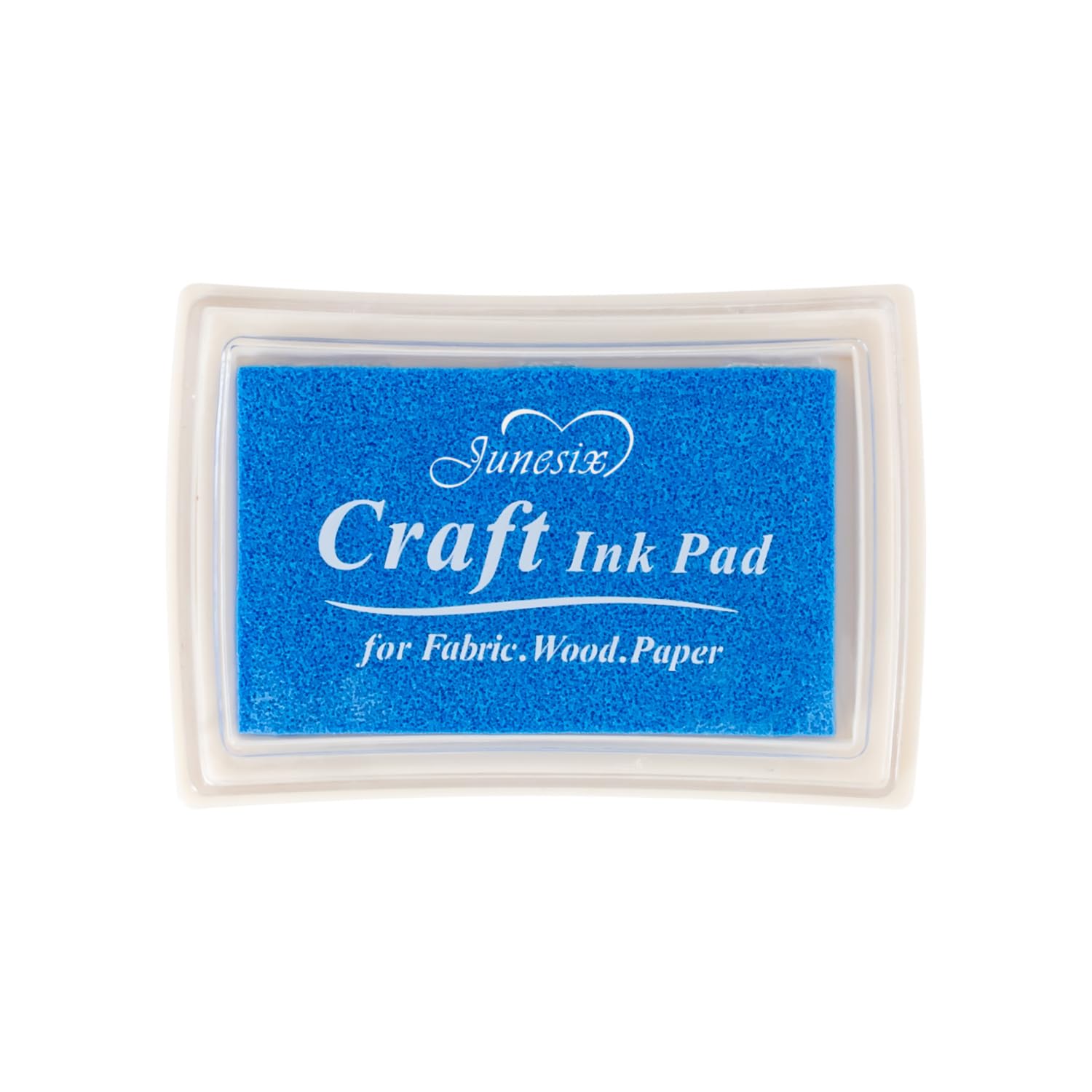 Blue Ink Pad Finger Washable Kids Stamp Ink Pad for Rubber Stamps Paper Scrapbooking