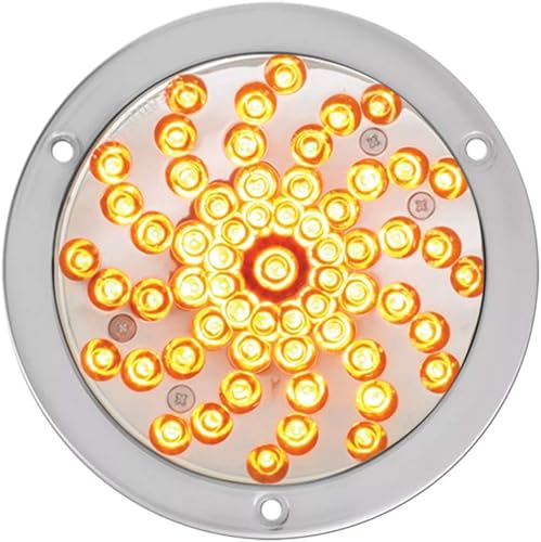 Miniatura 4 de Grand General 76728 - Luz LED (4 pulgadas Twister RedClear 61 - con ojal y coleta), 1 paquete