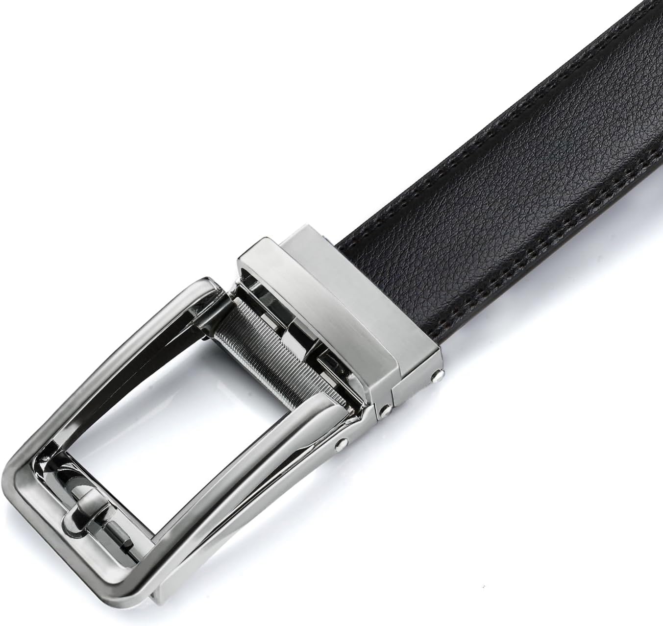 CHAOREN Click Belts for Men - Mens Ratchet Belt 1 3/8" for Dress Pants - Perfect Companion to Men's Oxfords - Image 4